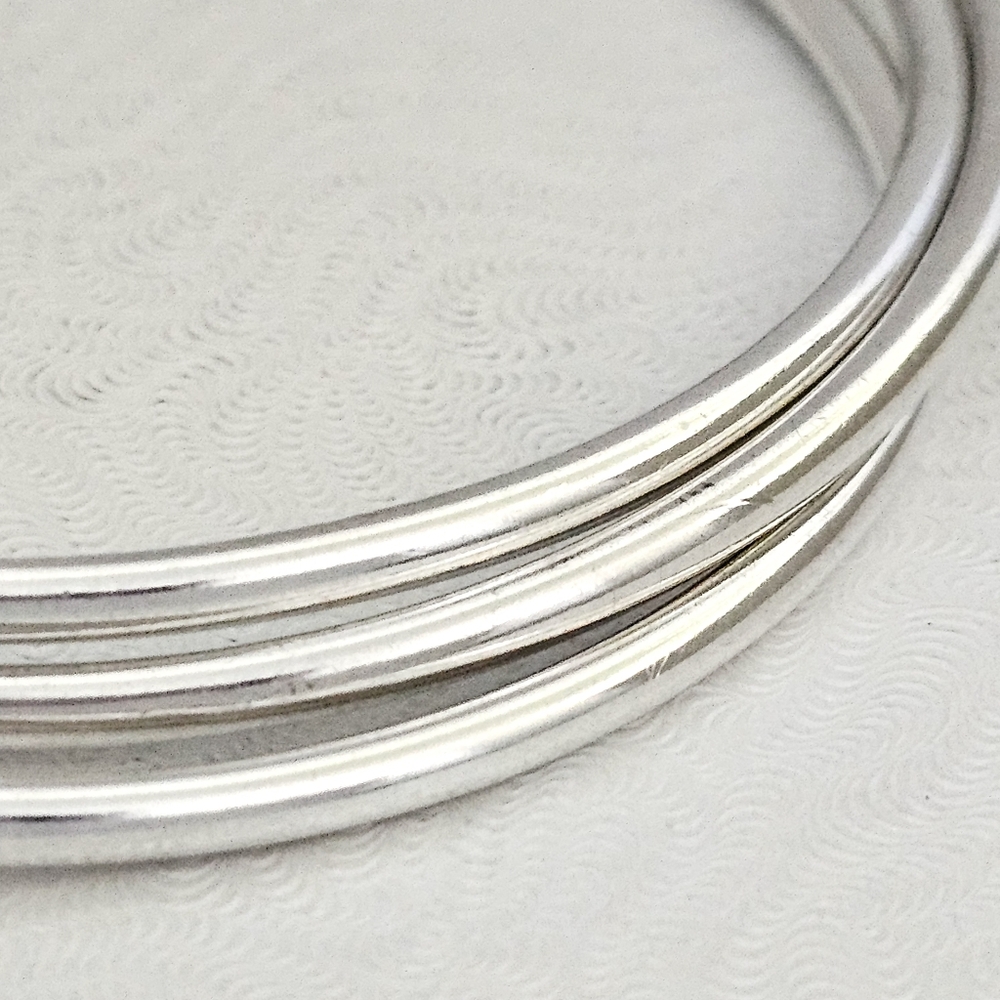 Artisan 925 Sterling Silver Interlocking Triple B… - image 6